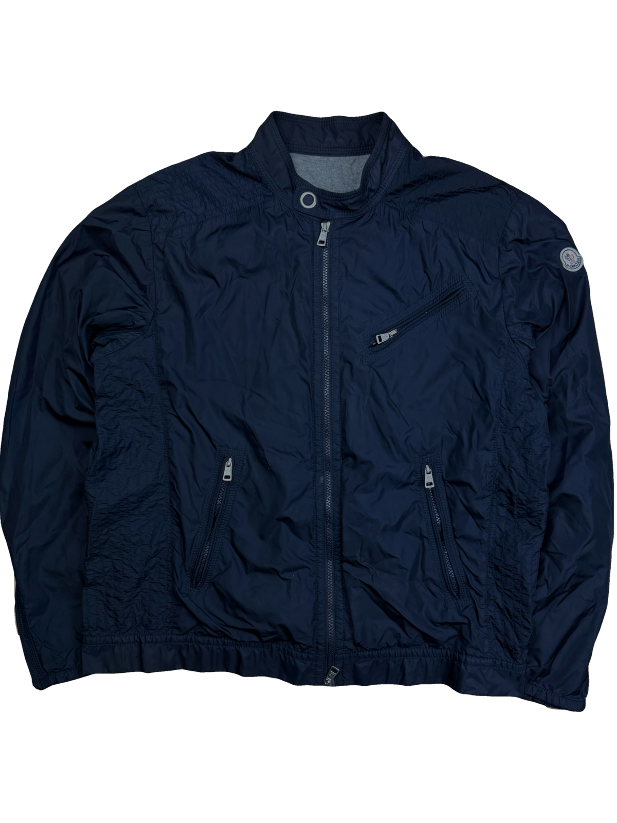 vintage navyblue Moncler windbreaker {XL}