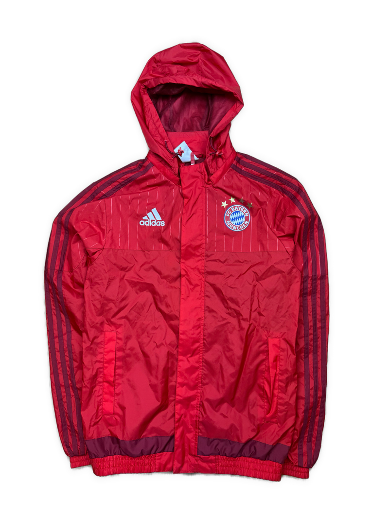 vintage Adidas Fc Bayern Munich windbreaker {S}