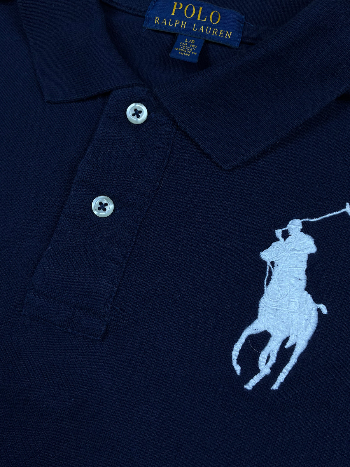 vintage Polo Ralph Lauren polo long {S}