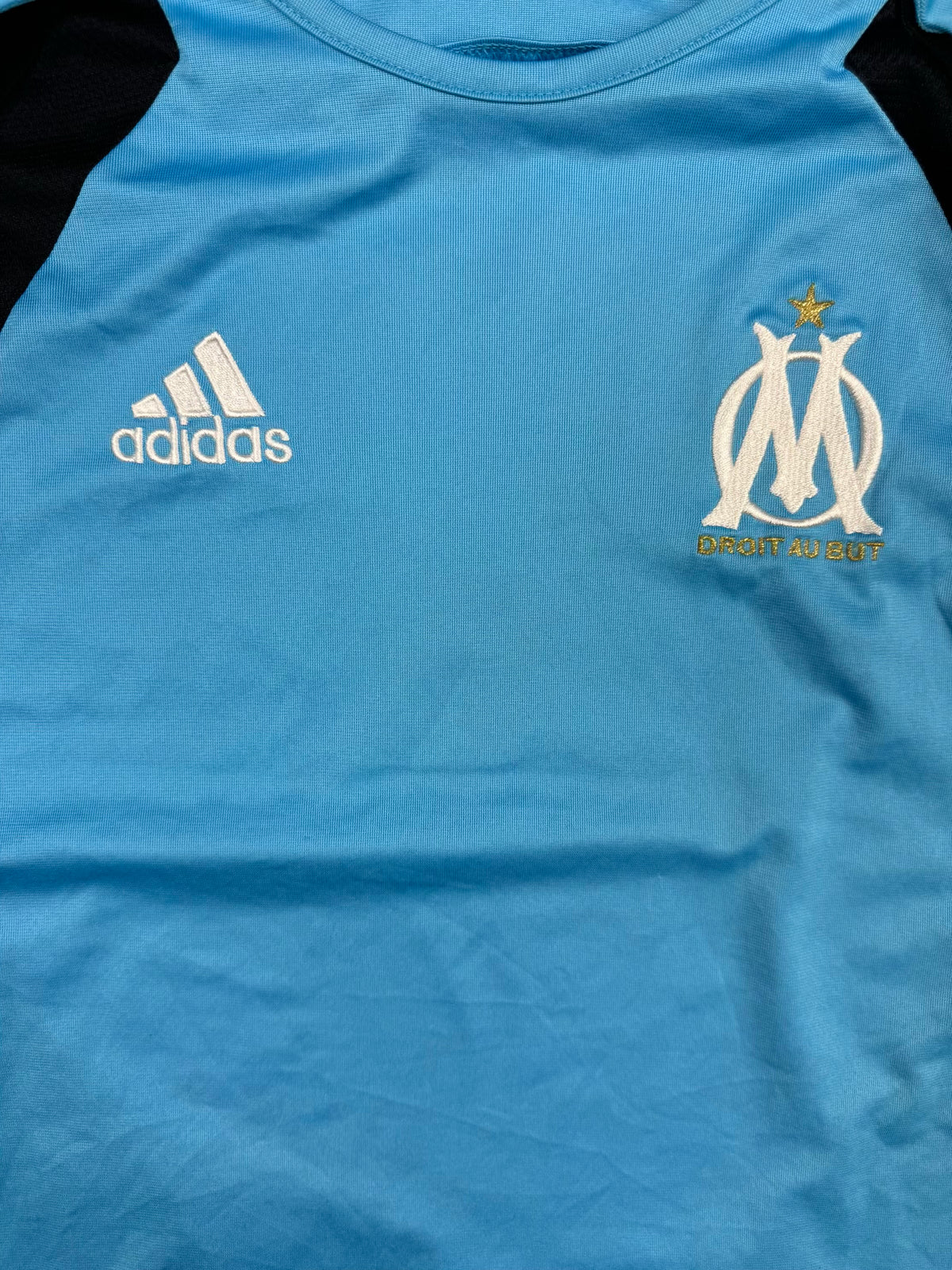 vintage Adidas Olympique Marseille trainingjersey {M}