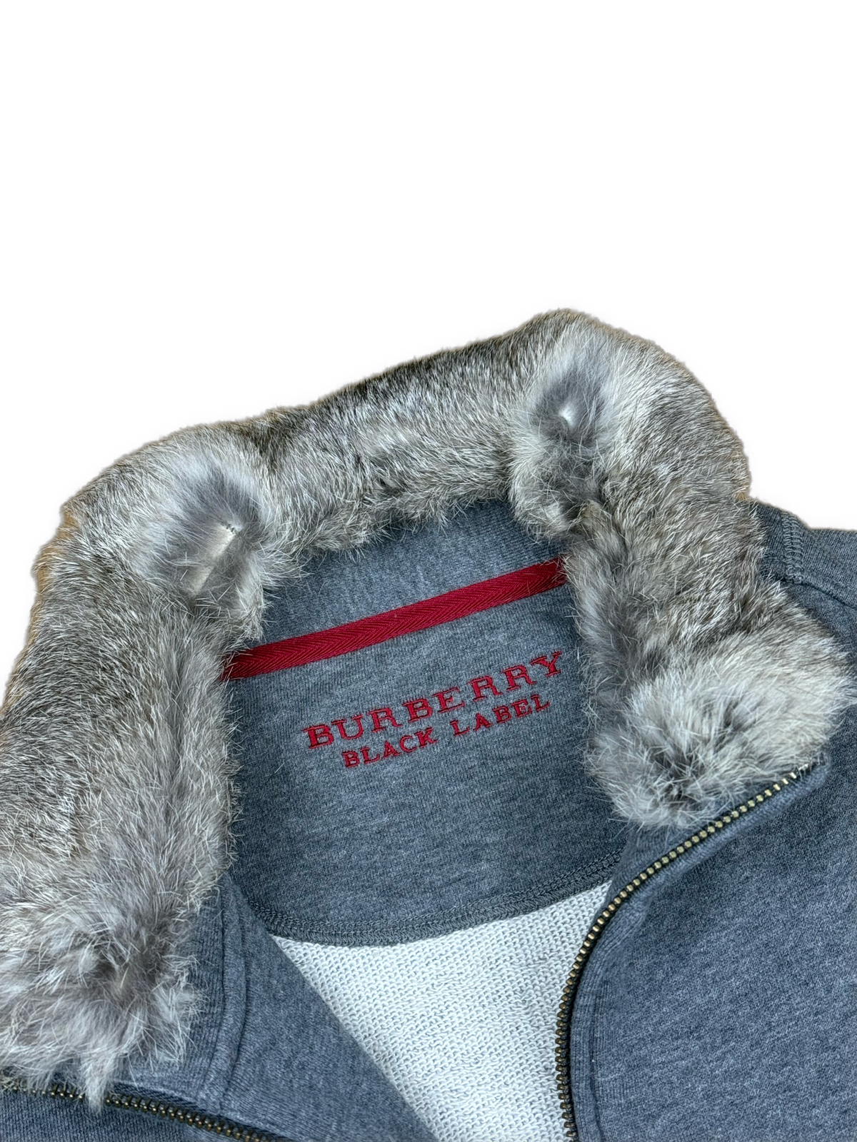 vintage Burberry Black Label sweatjacket {S}