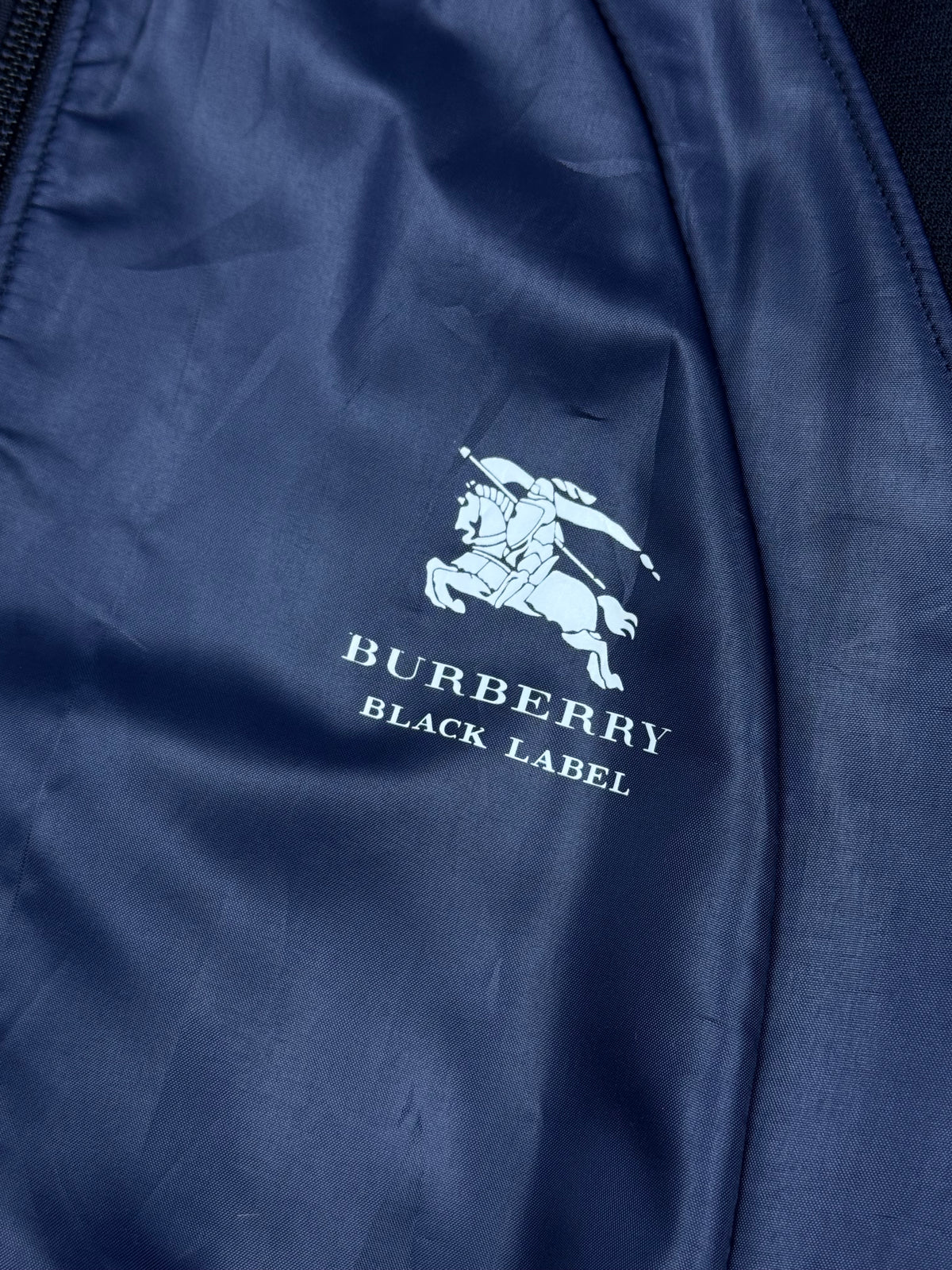 vintage Burberry Black Label sweatjacket {S}