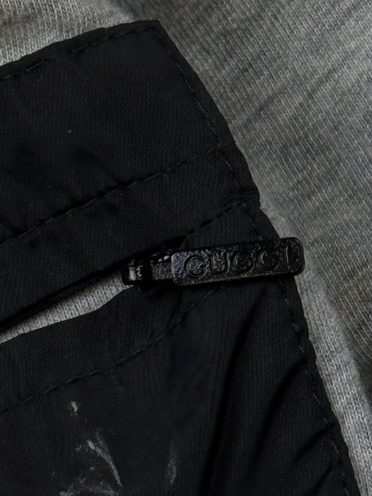 black Gucci windbreaker