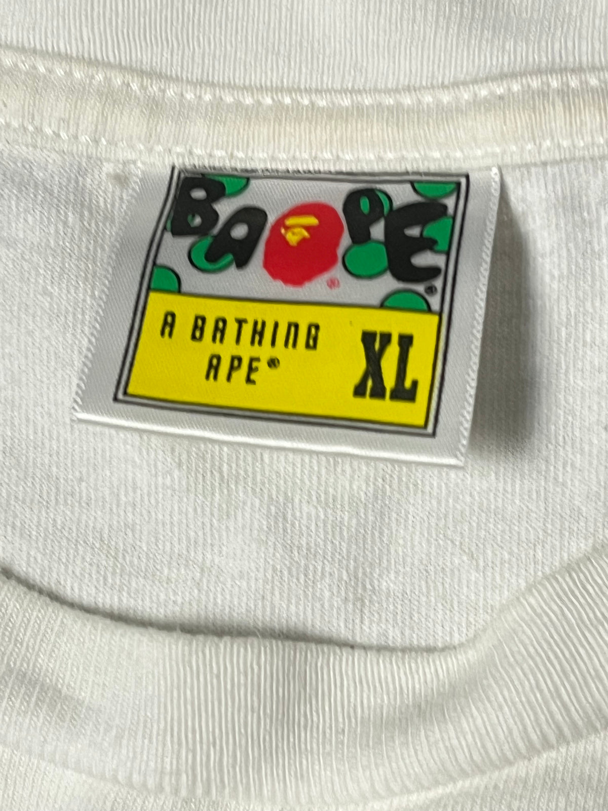 vintage BAPE a bathing ape t-shirt {XL}