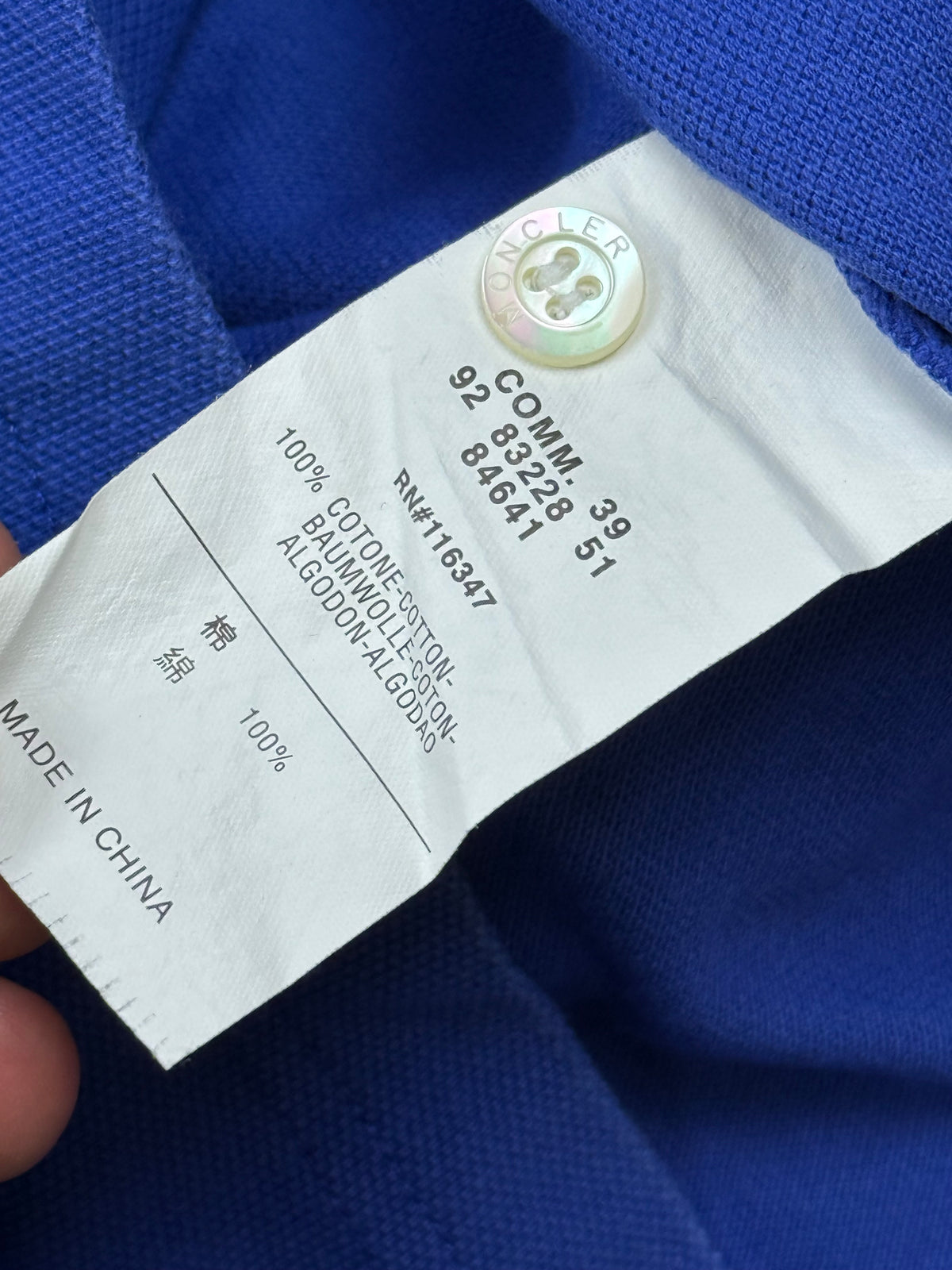vintage Moncler polo {M}