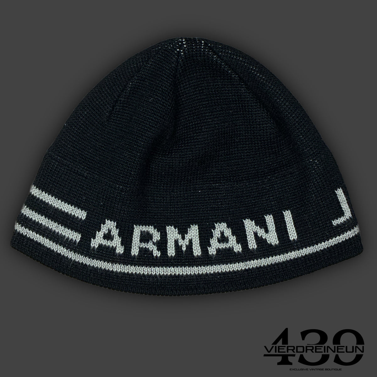vintage Armani Jeans beanie