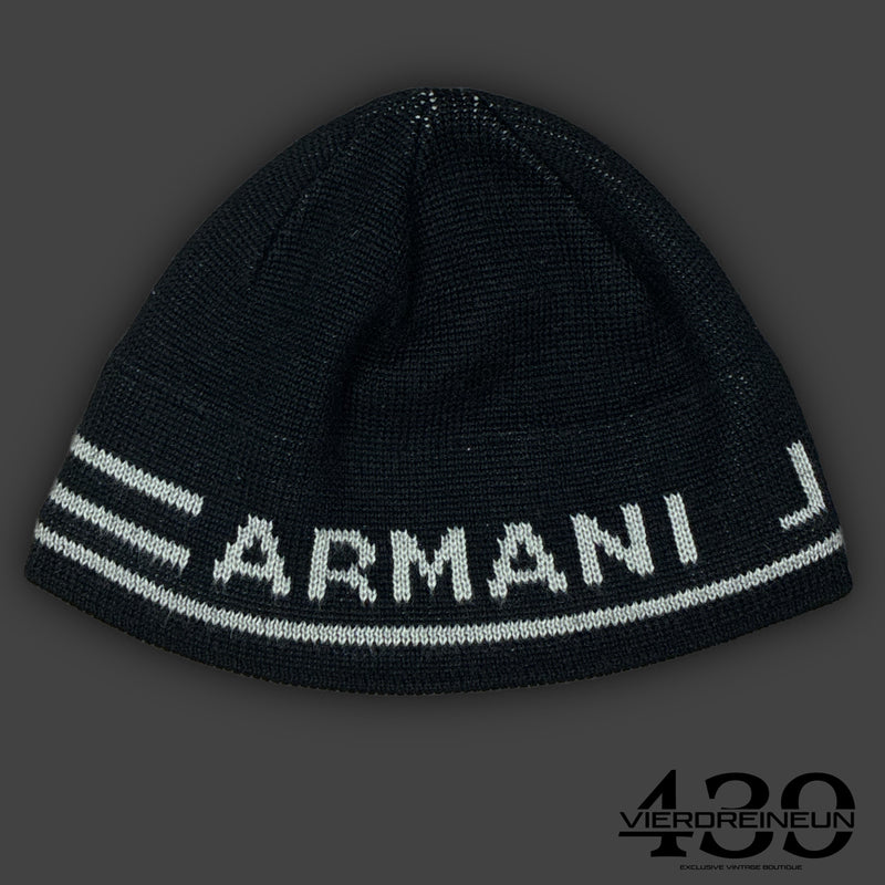 vintage Armani Jeans beanie