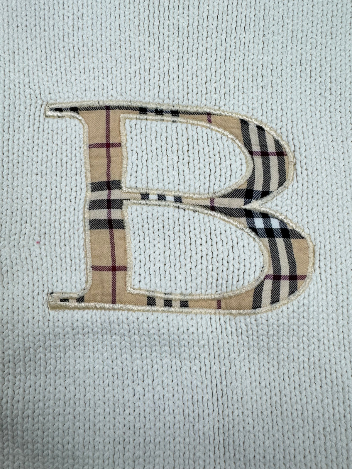 vintage Burberry knittedsweater {S}