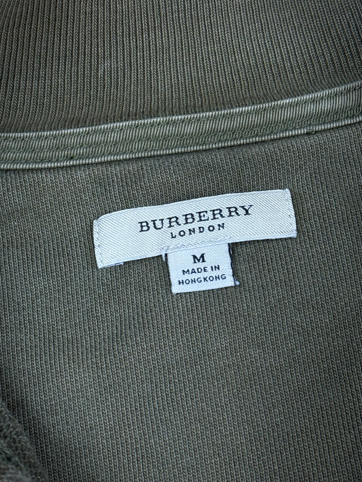 vintage Burberry sweatjacket {M}