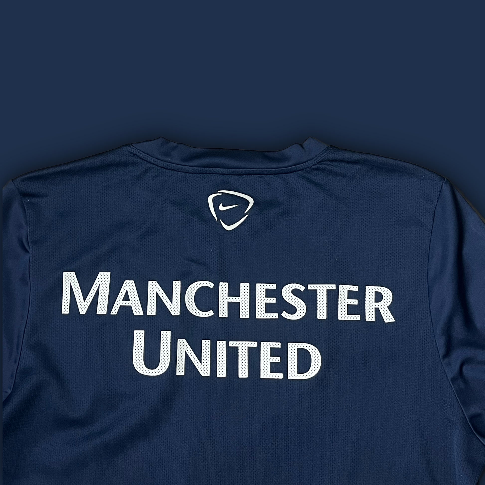 vintage Nike Manchester United trainingsjersey {M}