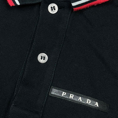 black Prada polo {S}