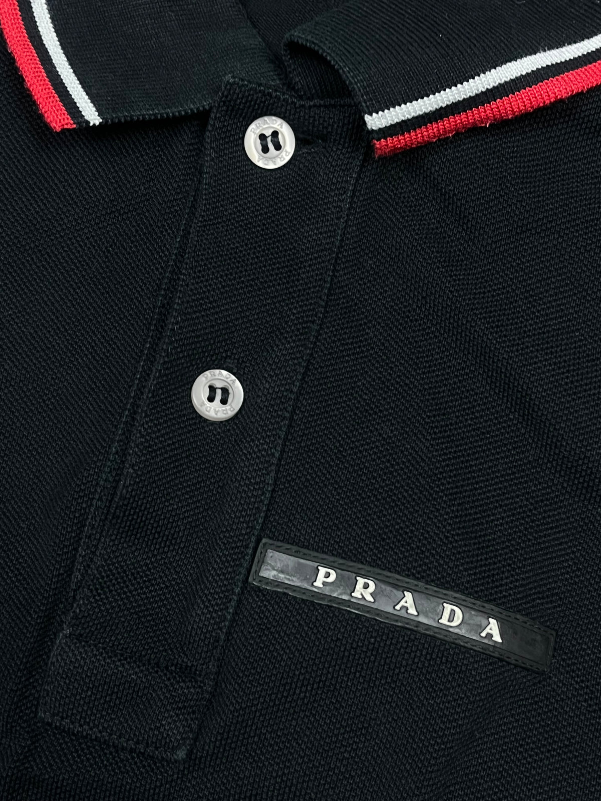 black Prada polo {S}