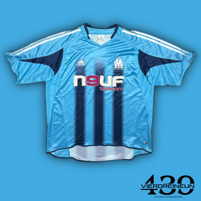 vintage Adidas Olympique Marseille home jersey {XL}
