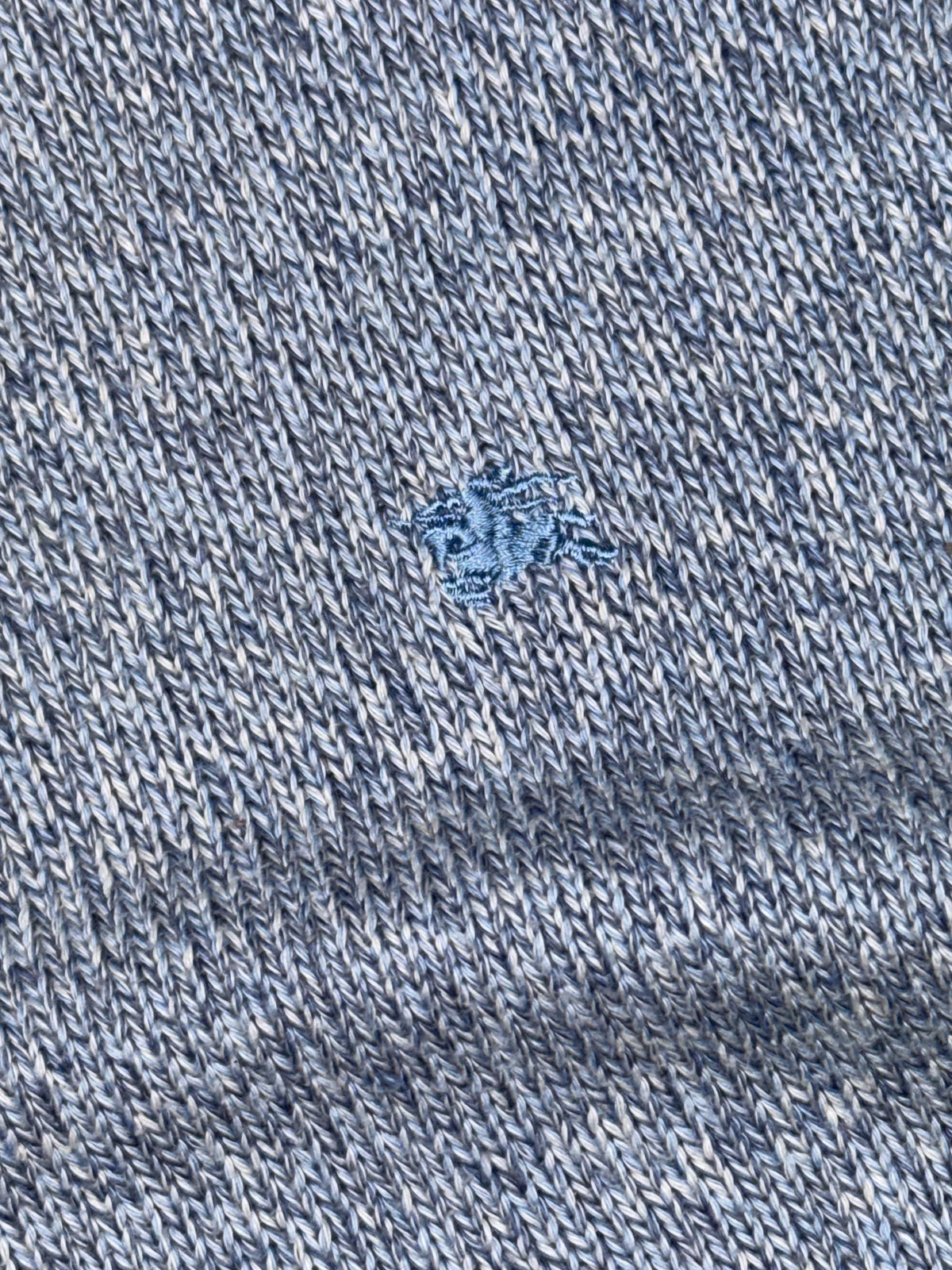 vintage babyblue Burberry knittedsweater {L}