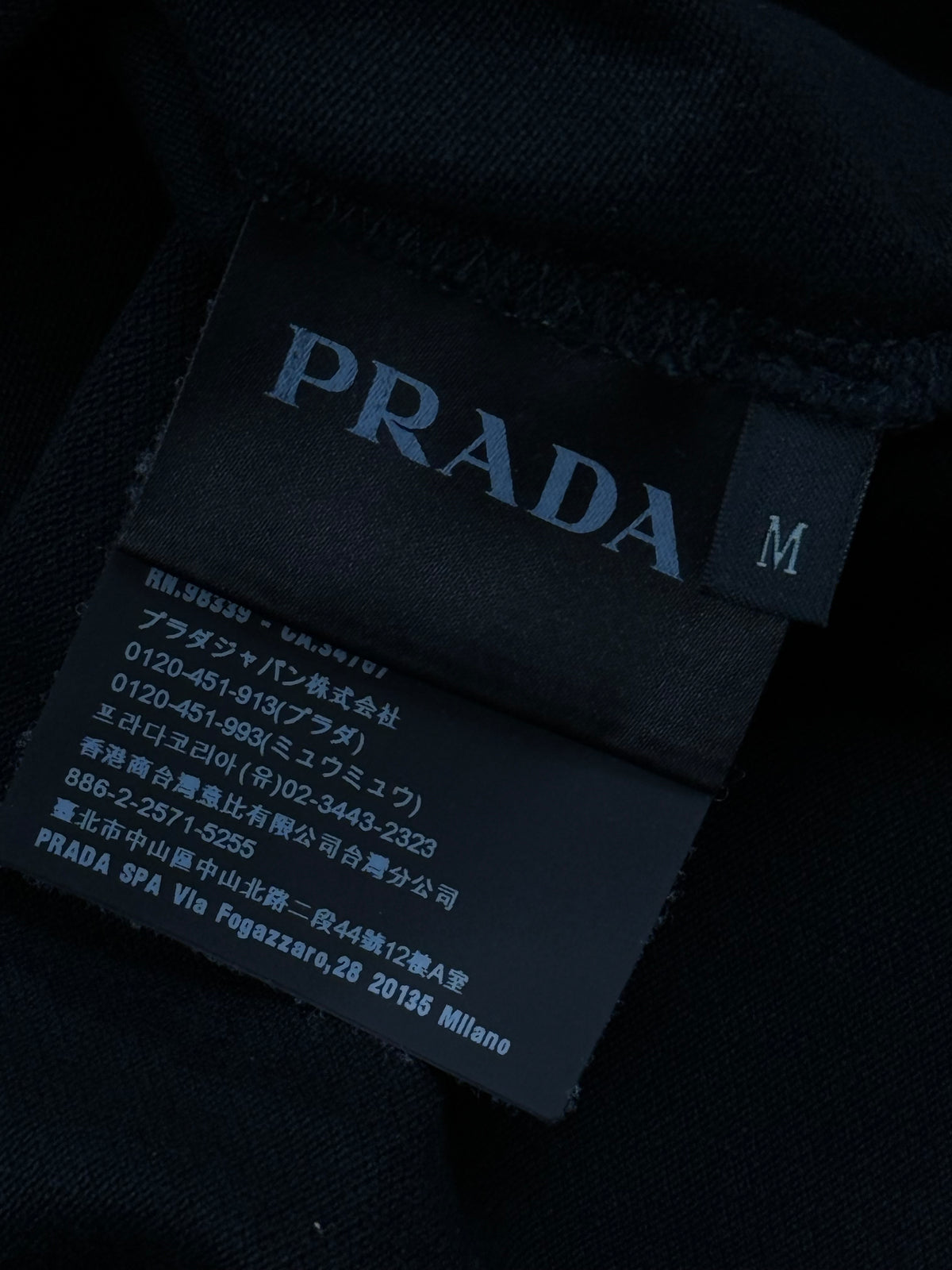 black Prada polo