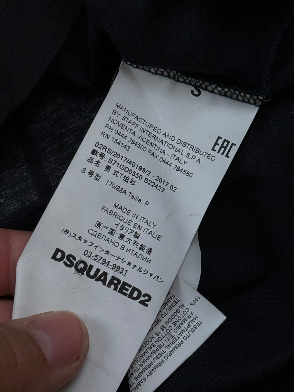 vintage Dsquared2 t-shirt