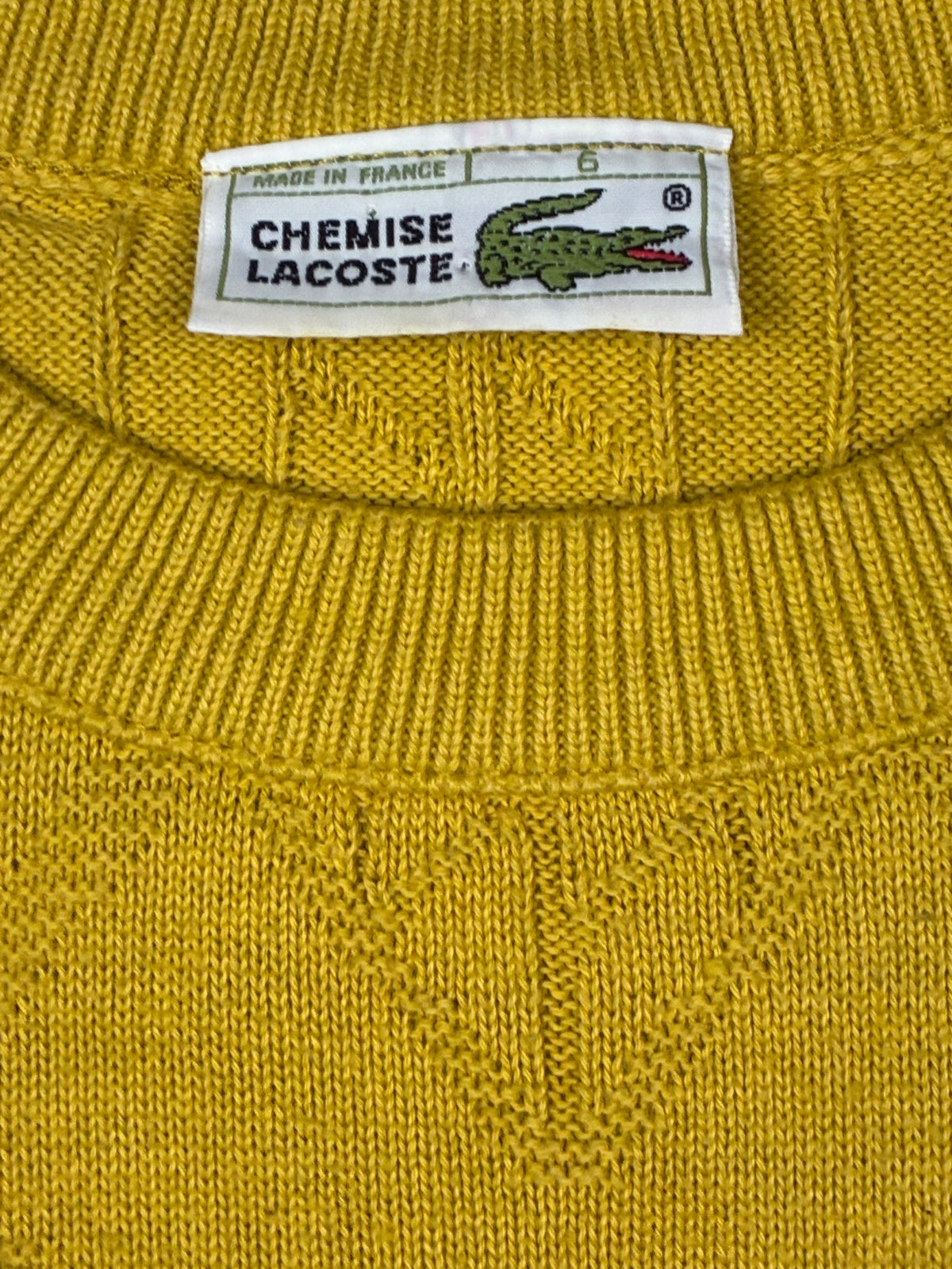 vintage Lacoste knittedsweater {L}
