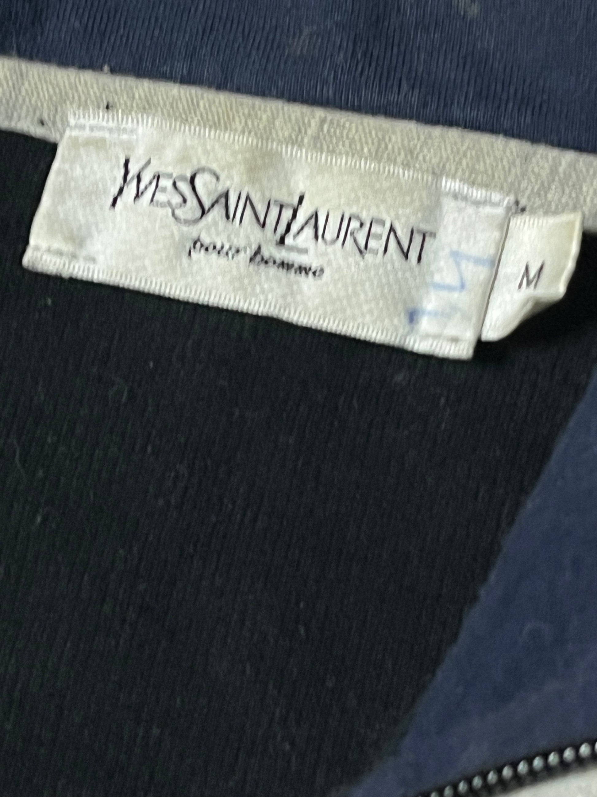 vintage Yves Saint Laurent sweatjacket {M}