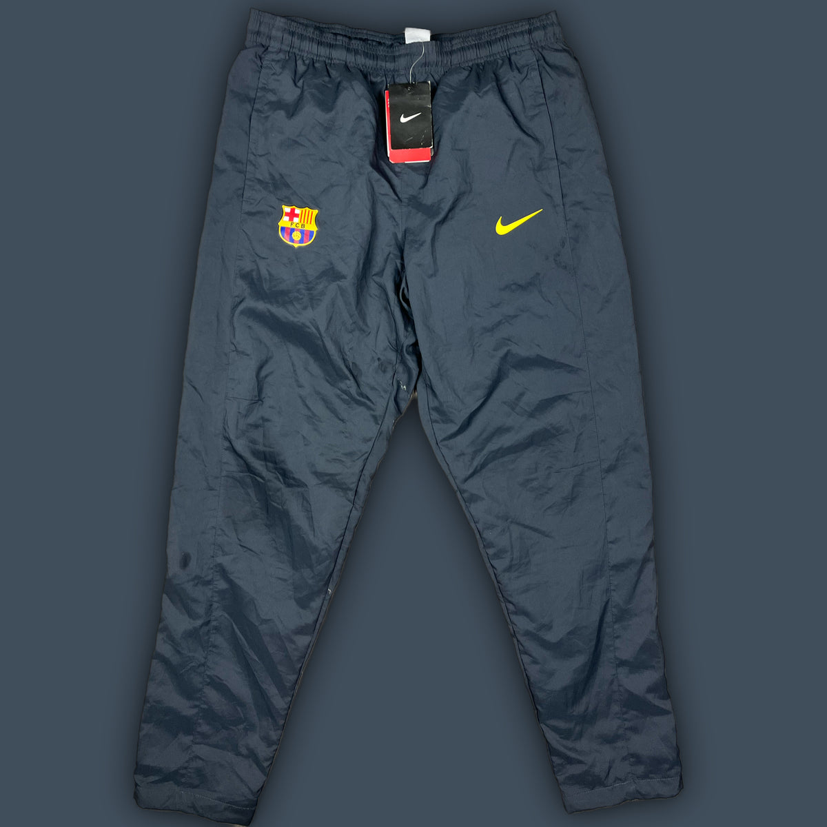 vintage Nike Fc Barcelona trackpants DSWT {L}