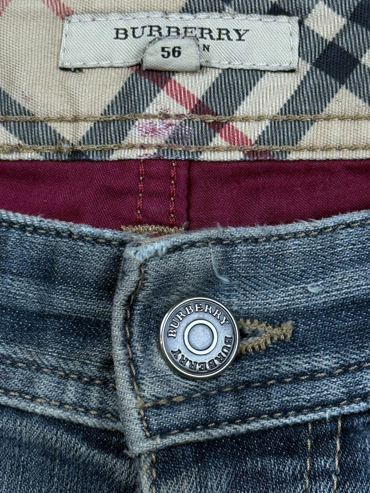 vintage Burberry jeans