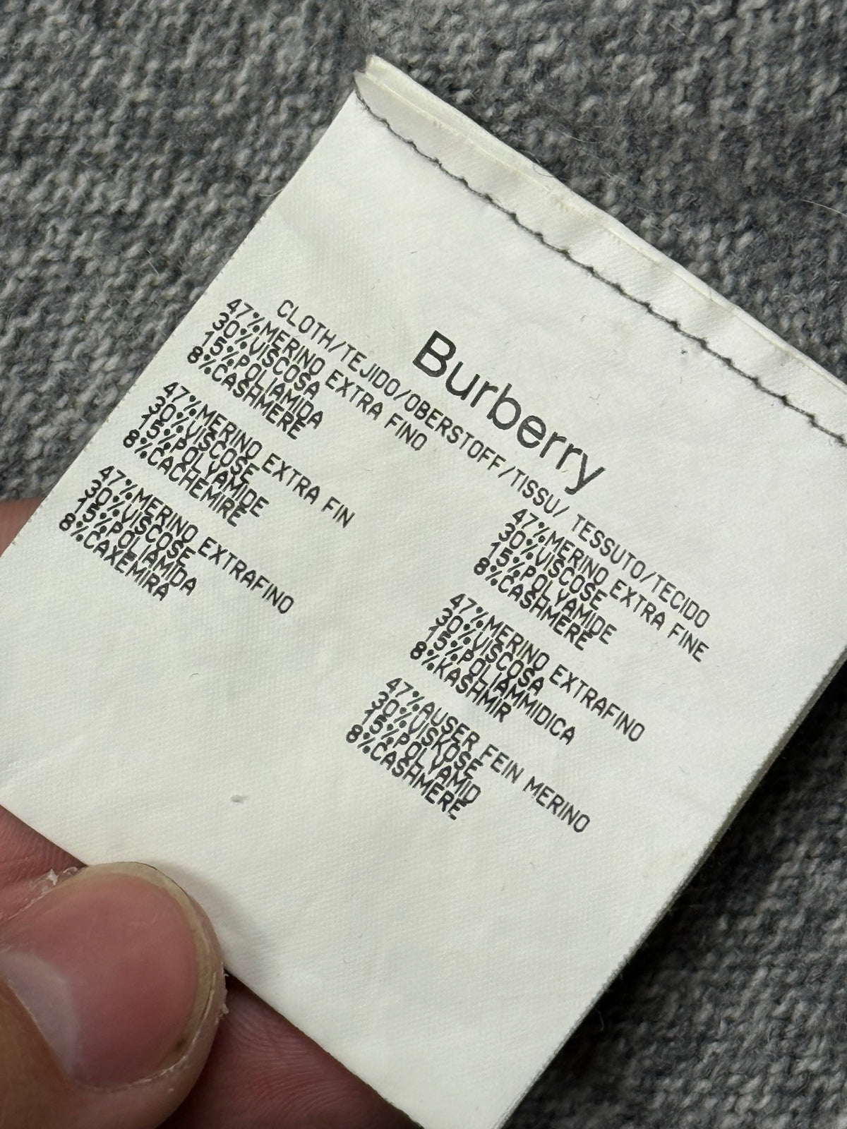 vintage Burberry sweatjacket