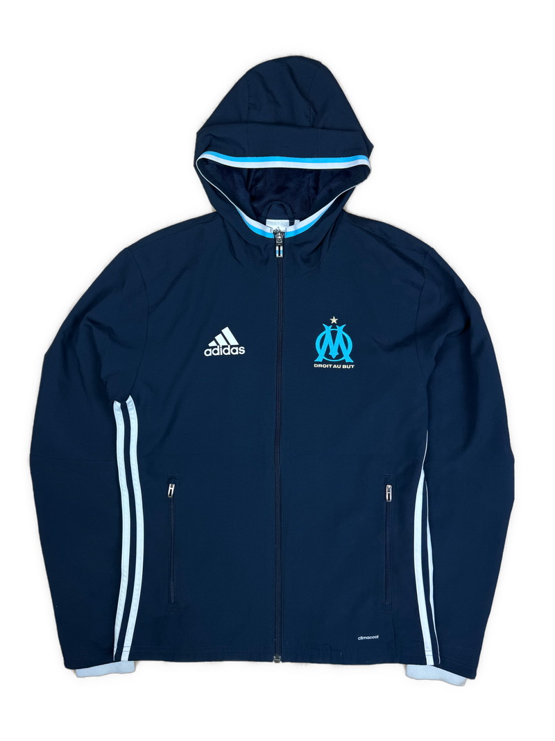 vintage Adidas Olympique Marseille windbreaker {XS}