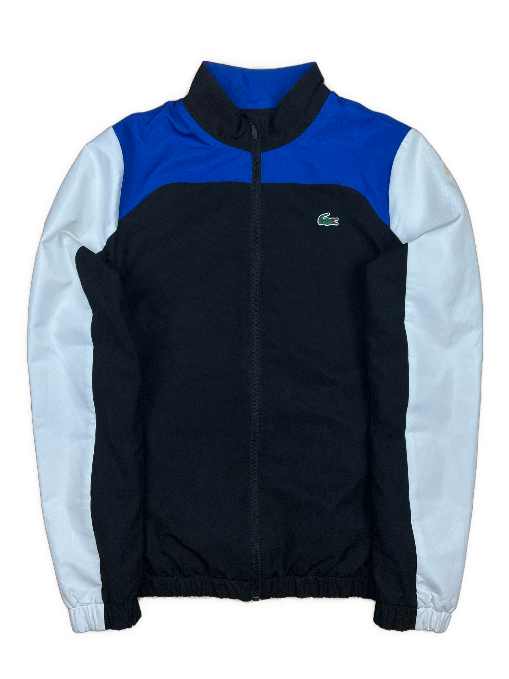 blue Lacoste windbreaker {S}