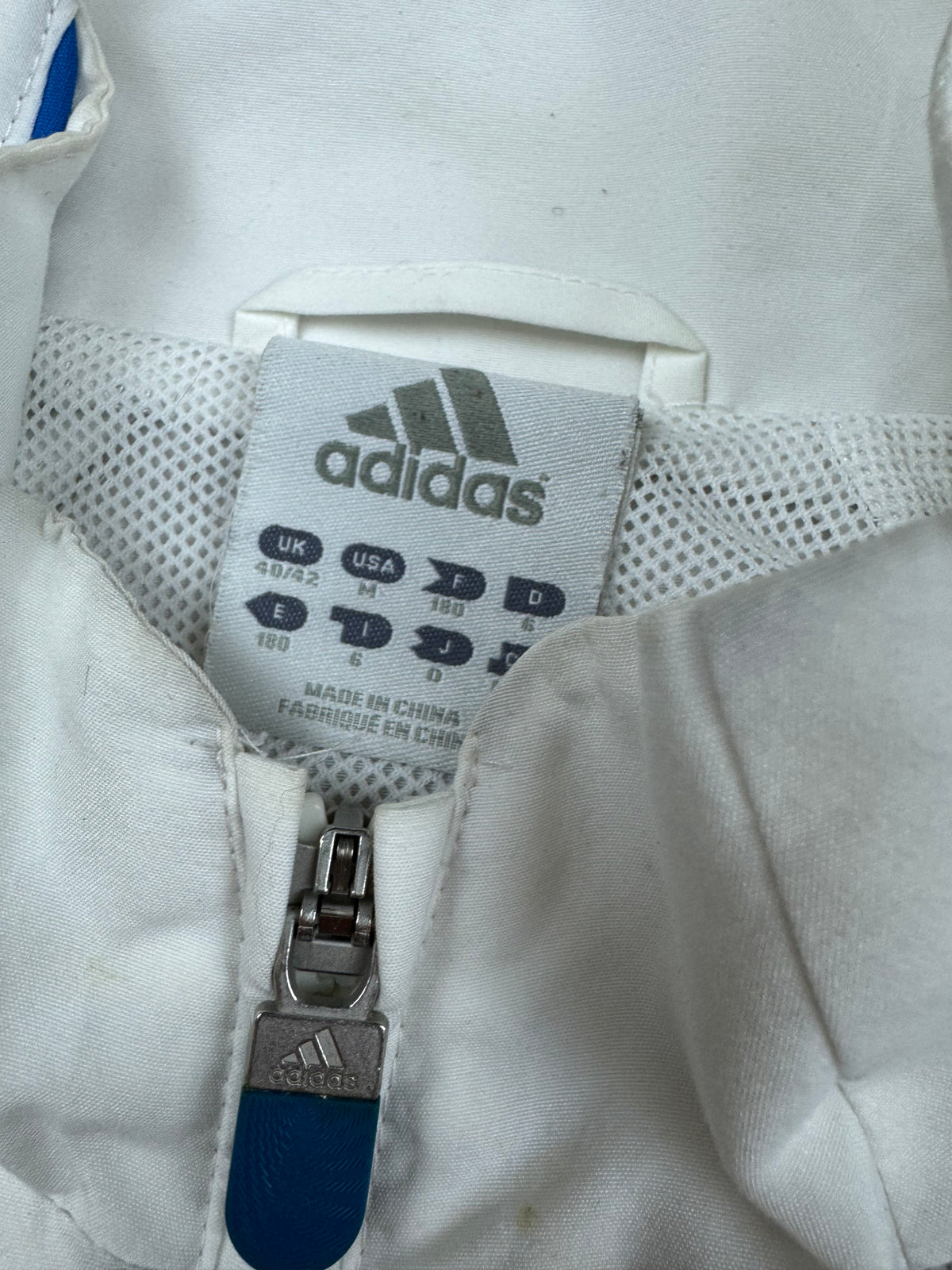 vintage Adidas Olympique Marseille windbreaker {M}