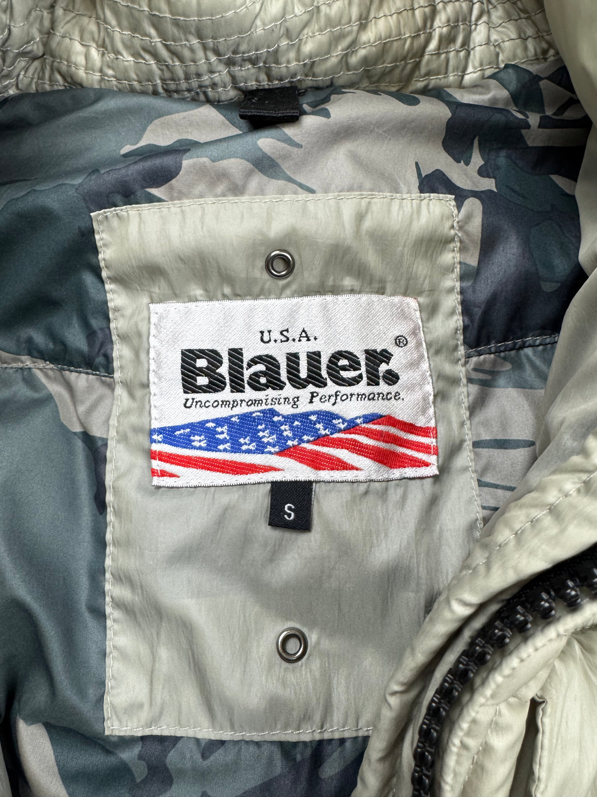 vintage Blauer winterjacket {S}