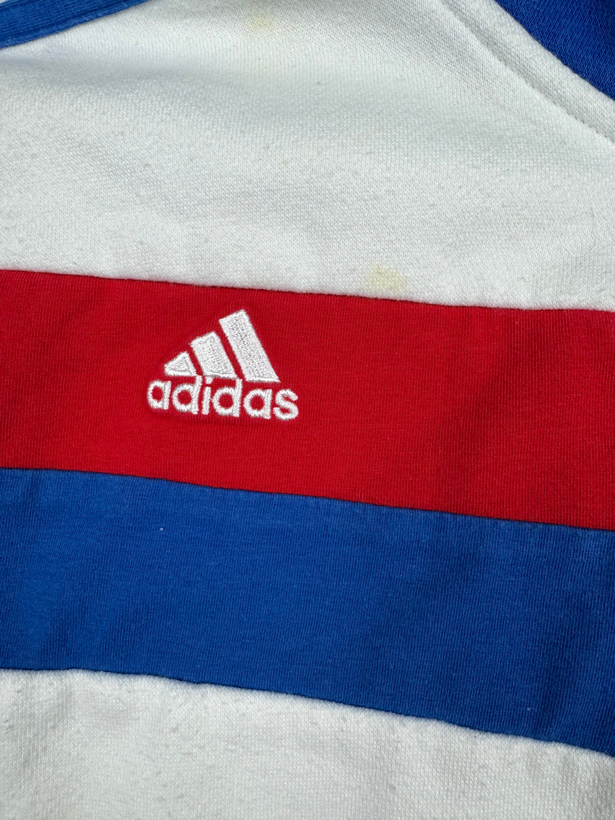 vintage Adidas Olympique Lyon trackjacket {L}