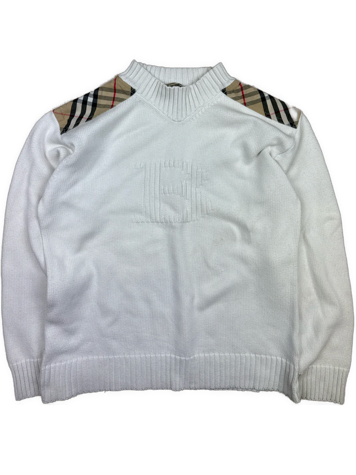 vintage Burberry knittedsweater {XS}