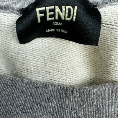 vintage grey Fendi sweater {M}