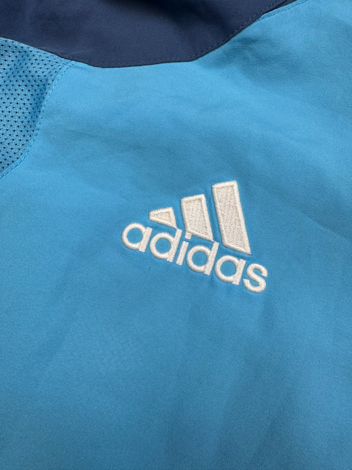 vintage Adidas Olympique Marseille windbreaker {L}