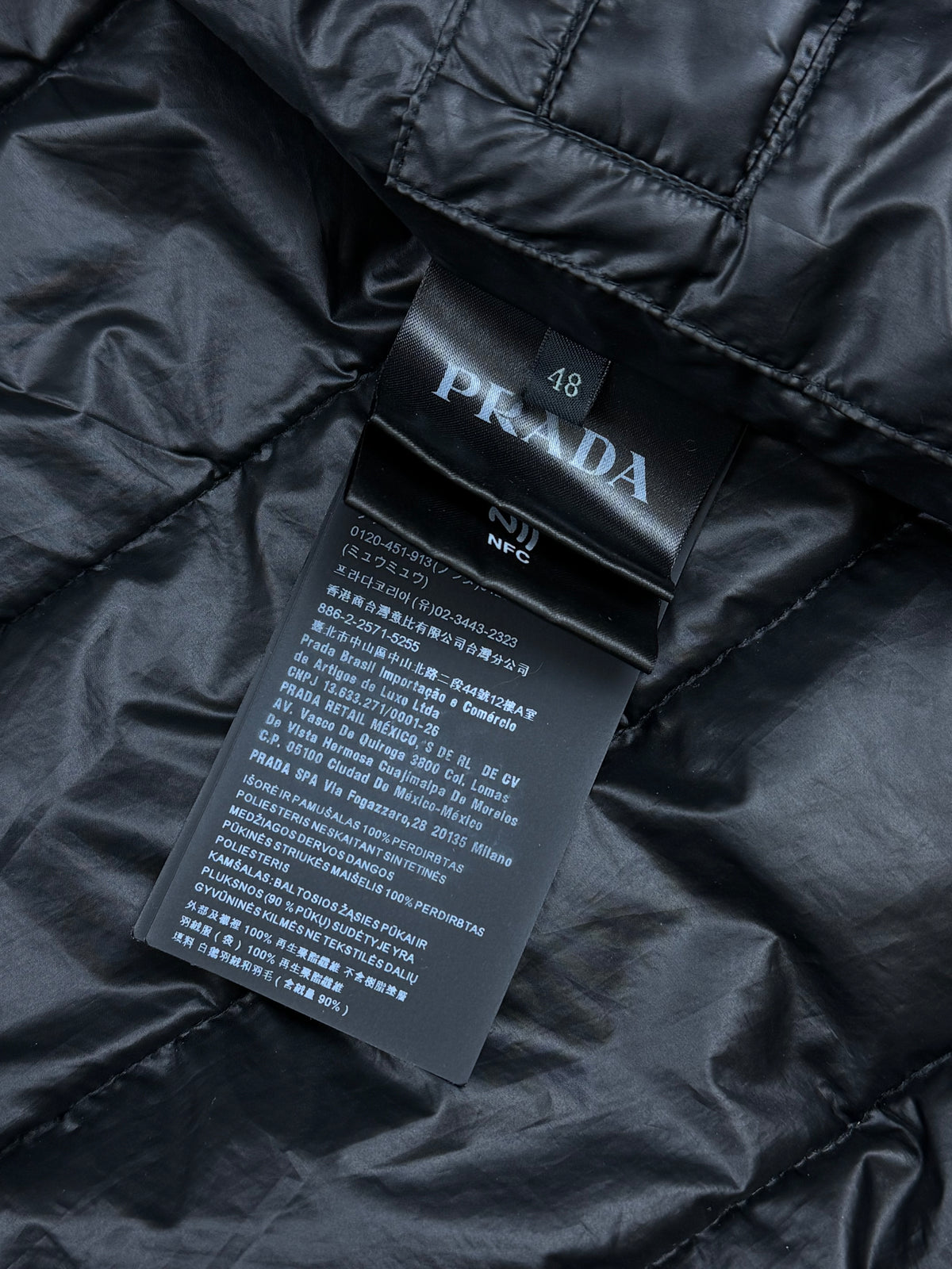 black Prada winterjacket {M}