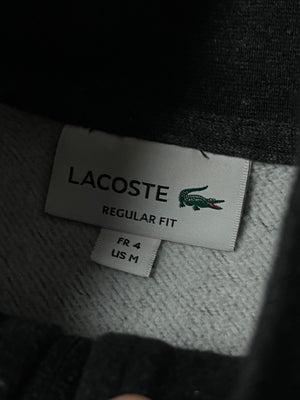 dark grey Lacoste sweatjacket {M}