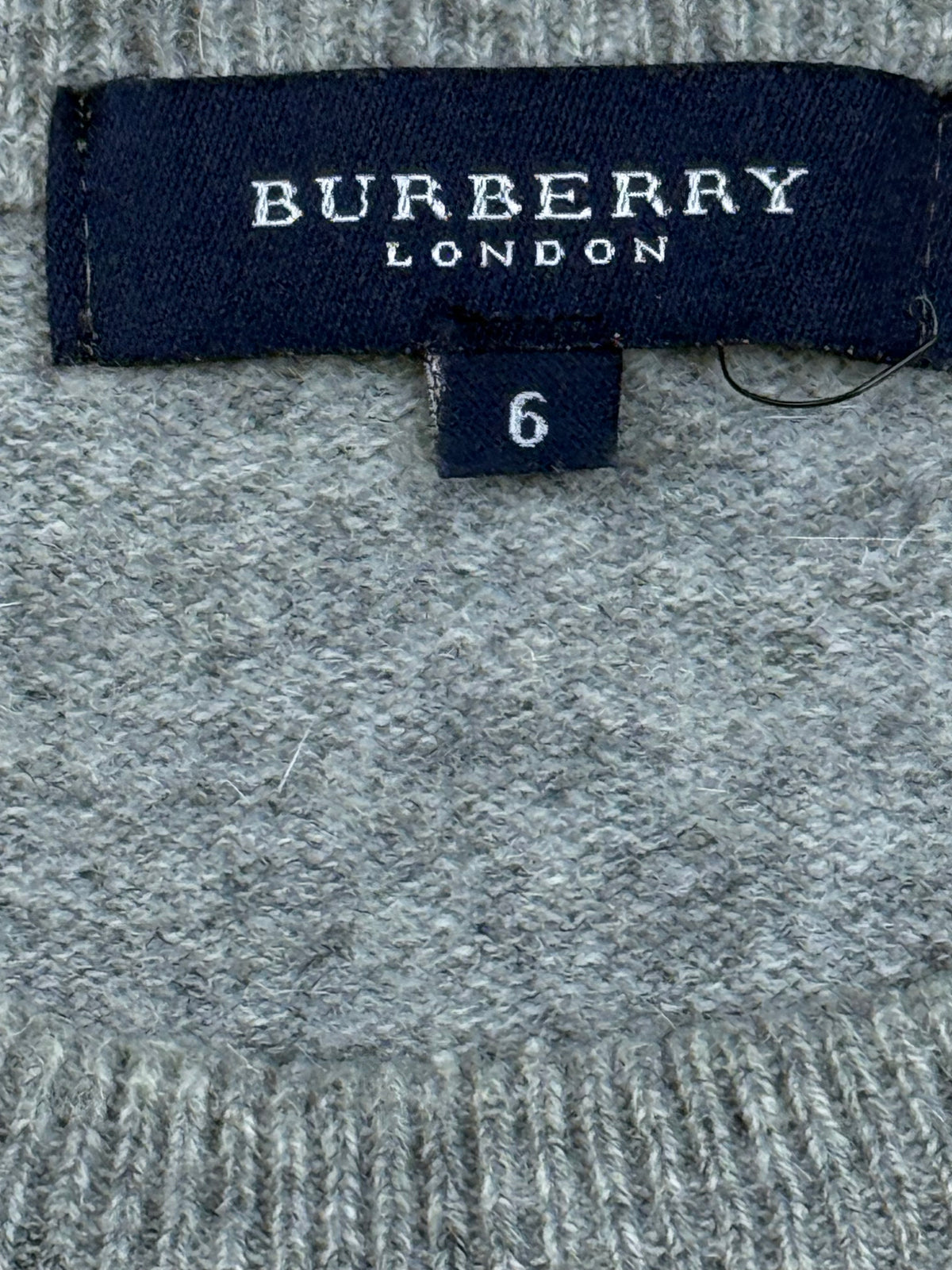vintage Burberry knittedsweater