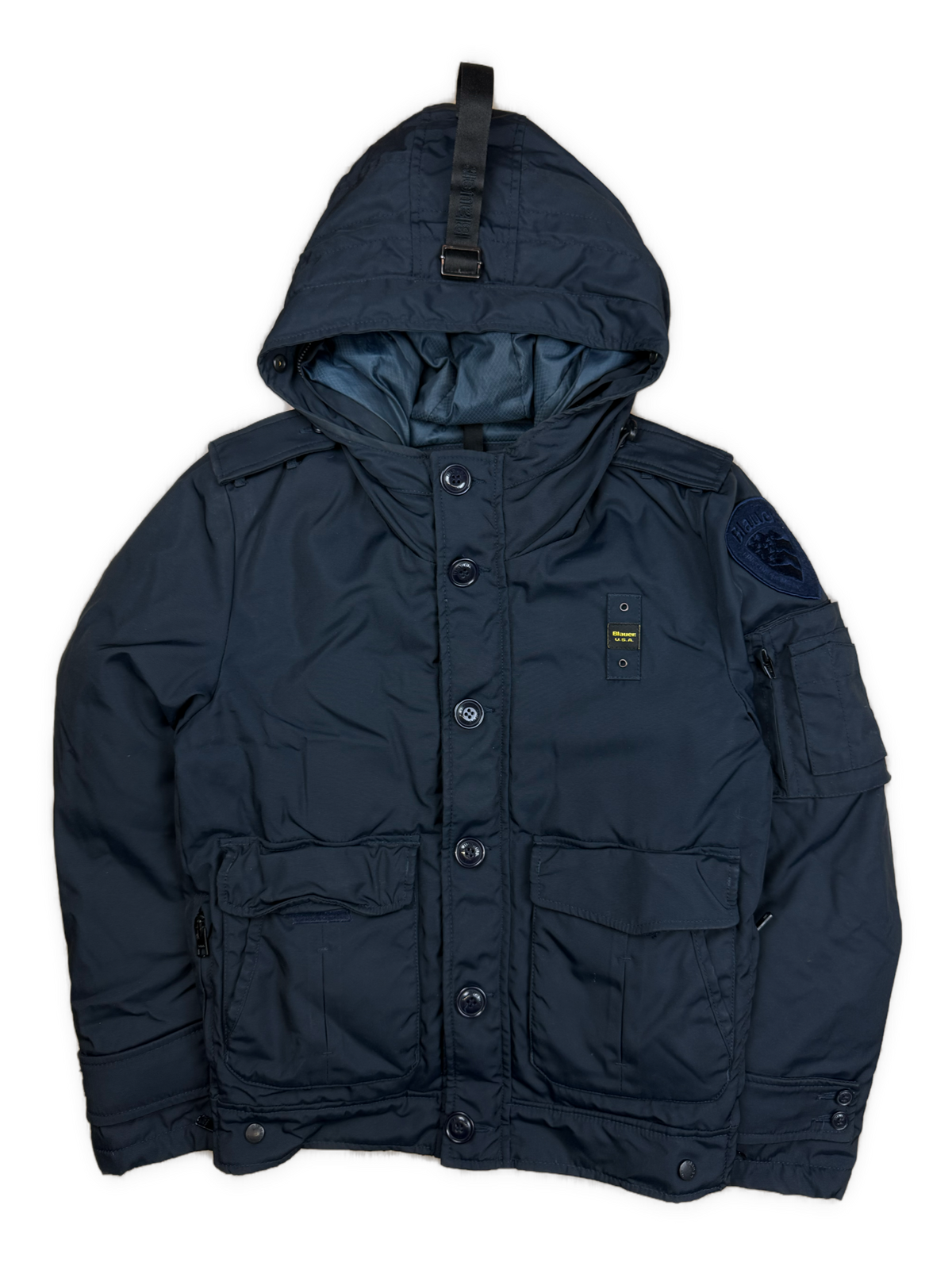 vintage Blauer winterjacket {S}