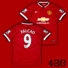 Carica l&#39;immagine nel visualizzatore di Gallery, vintage Nike Manchester United FALCAO9 2014-2015 home jersey {S}
