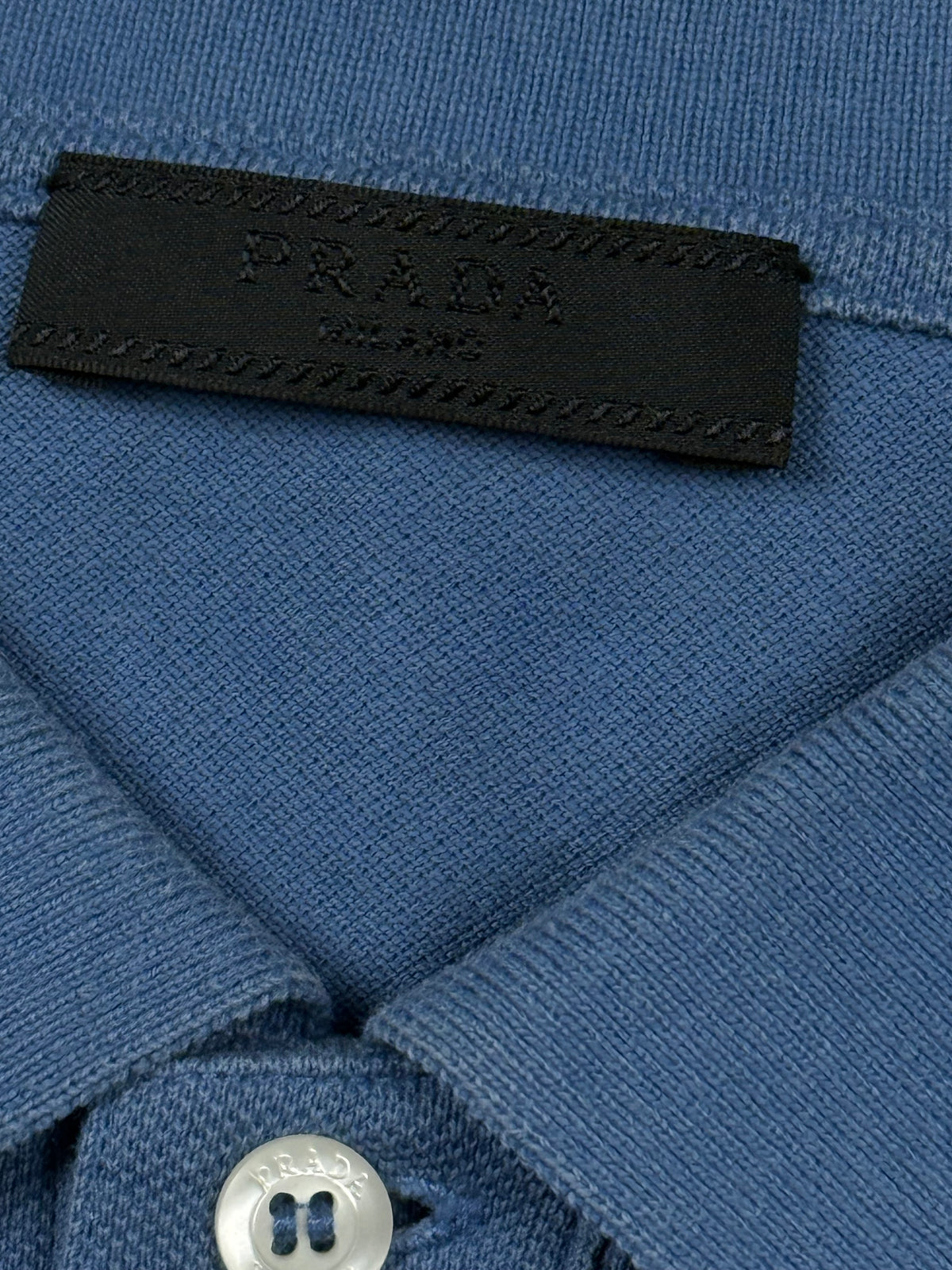 navyblue Prada polo