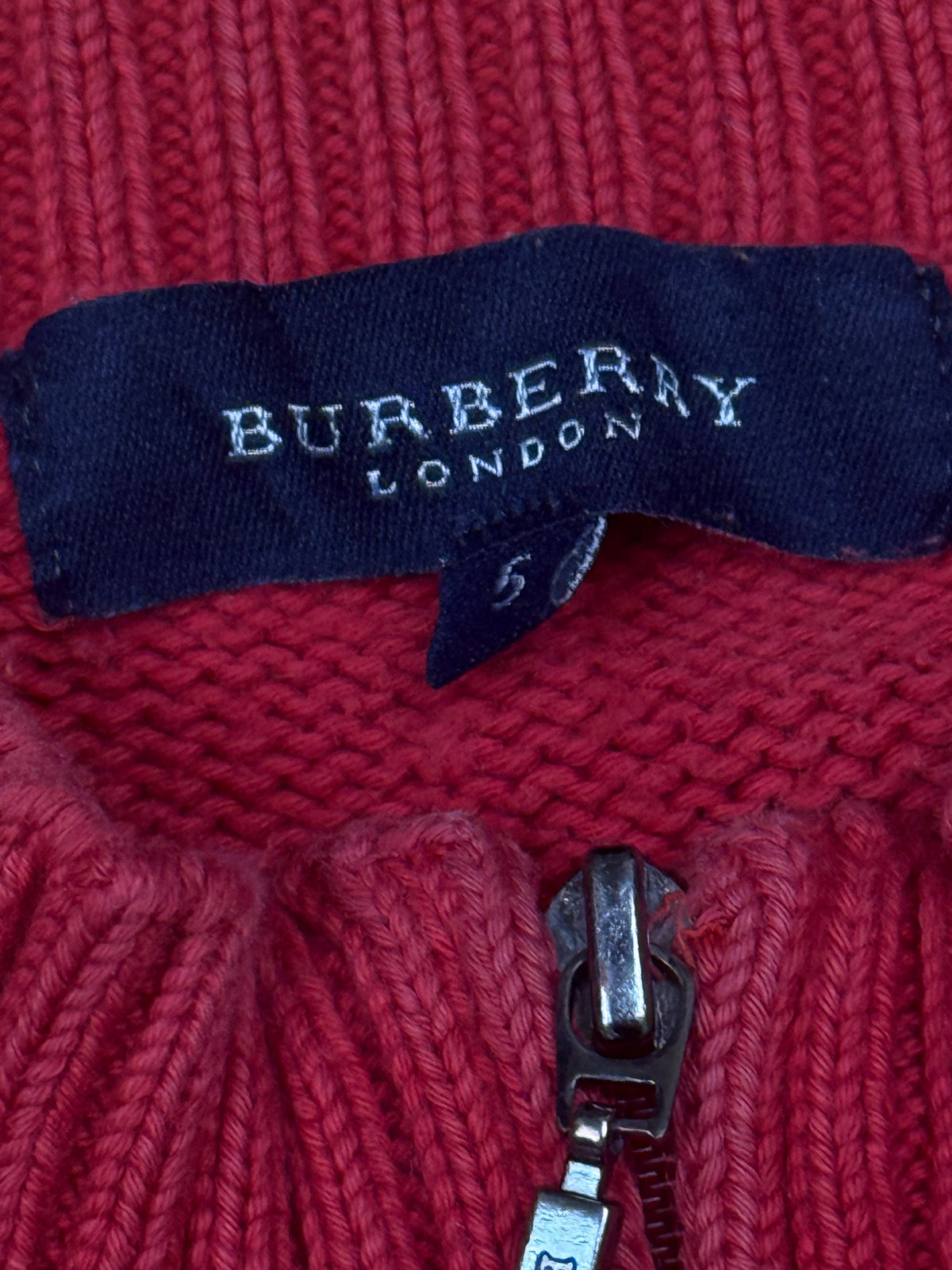 vintage Burberry sweatjacket