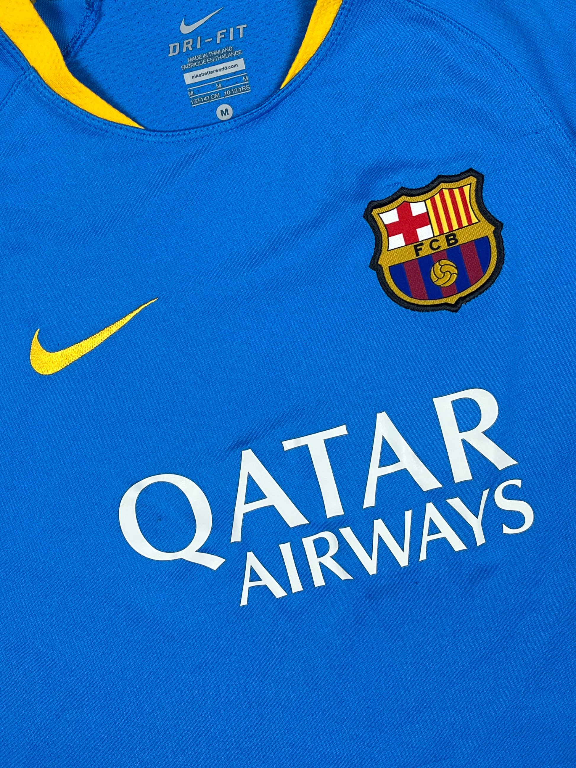 vintage Nike Fc Barcelona trainingjersey {XXS}