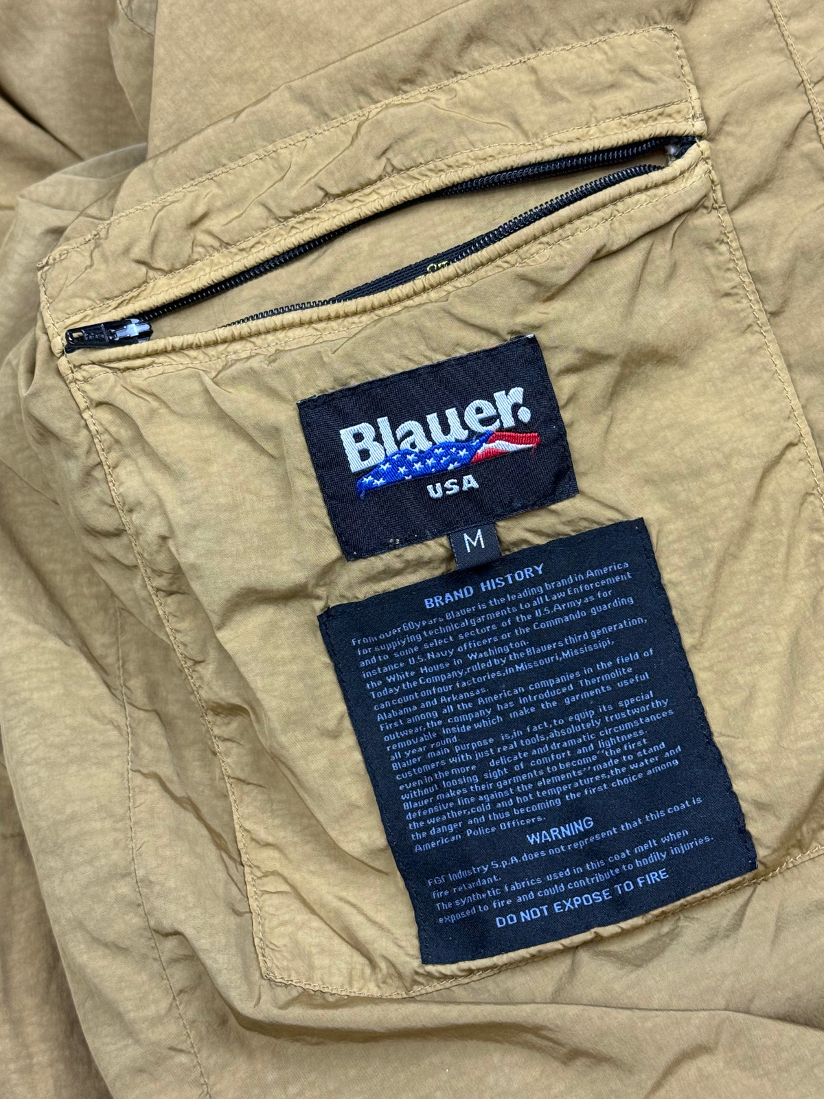 vintage Blauer winterjacket {M}