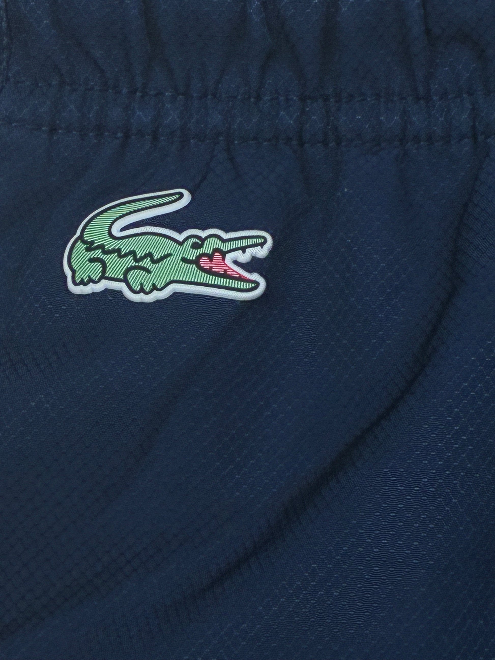 navyblue Lacoste trackpants {M}