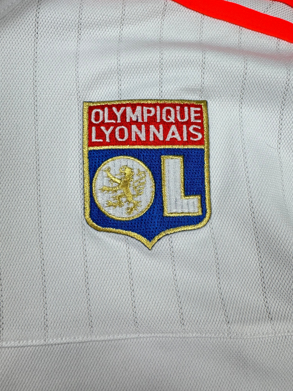 vintage Adidas Olympique Lyon polo {M}