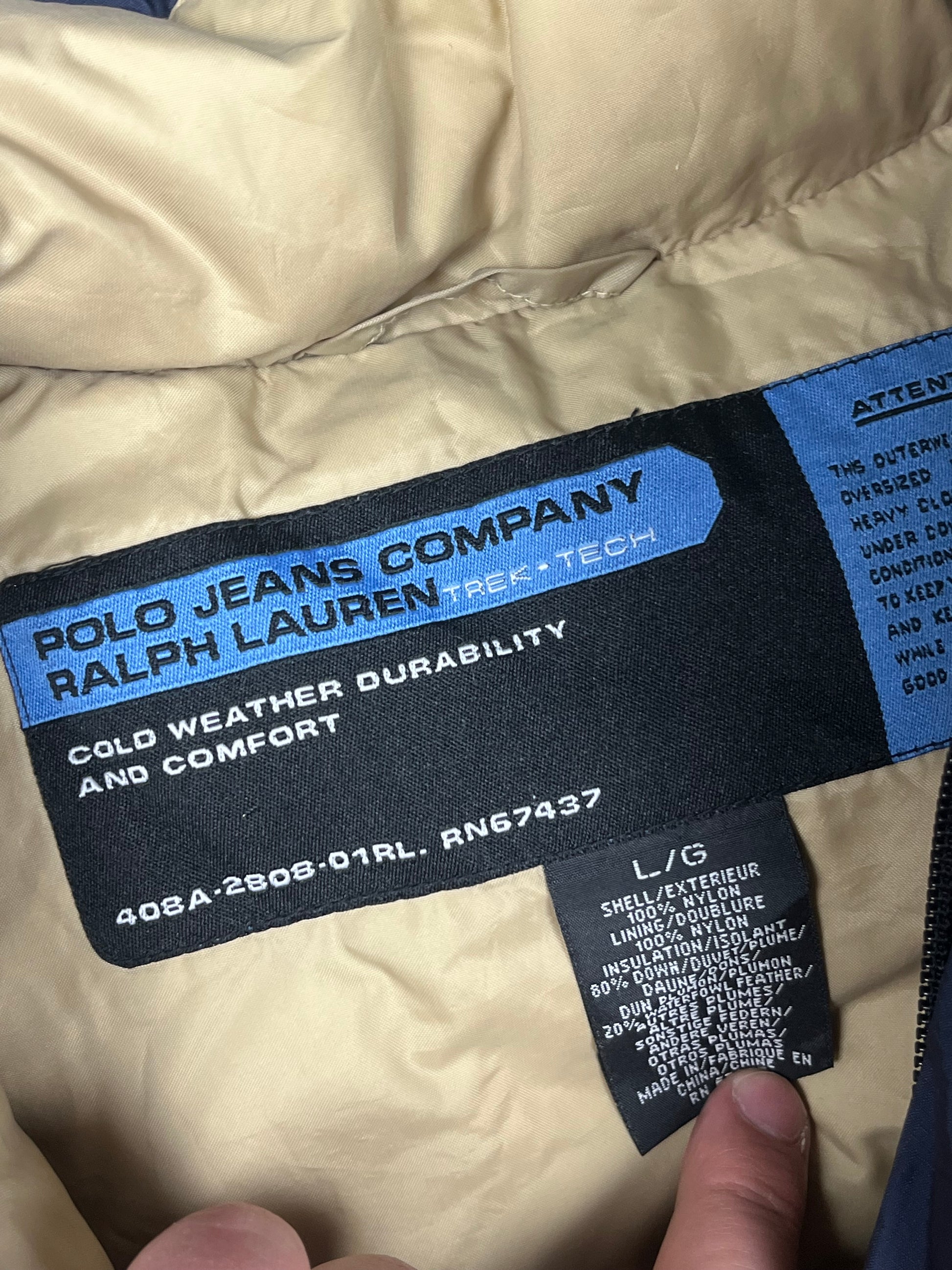 vintage Polo Jeans Polo Ralph Lauren vest {L}