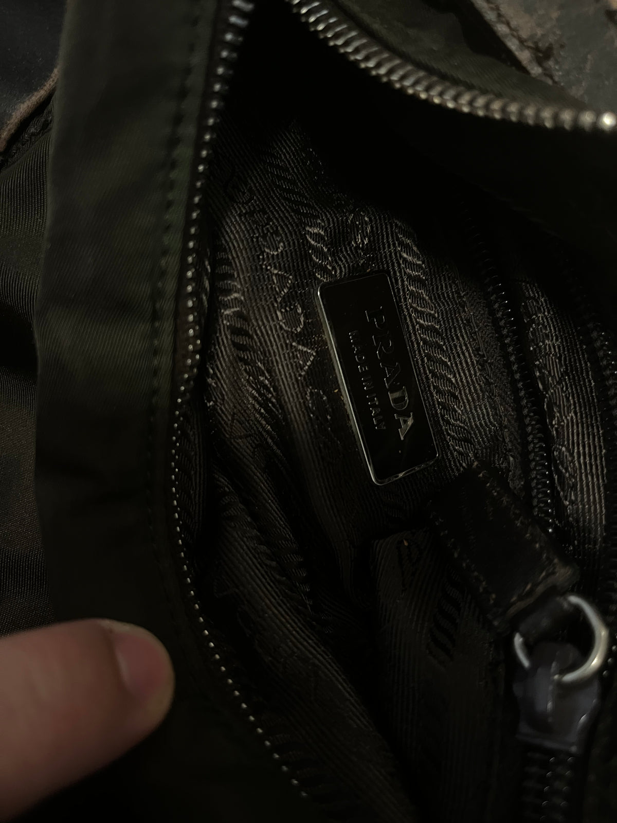 vintage Prada shoulderbag