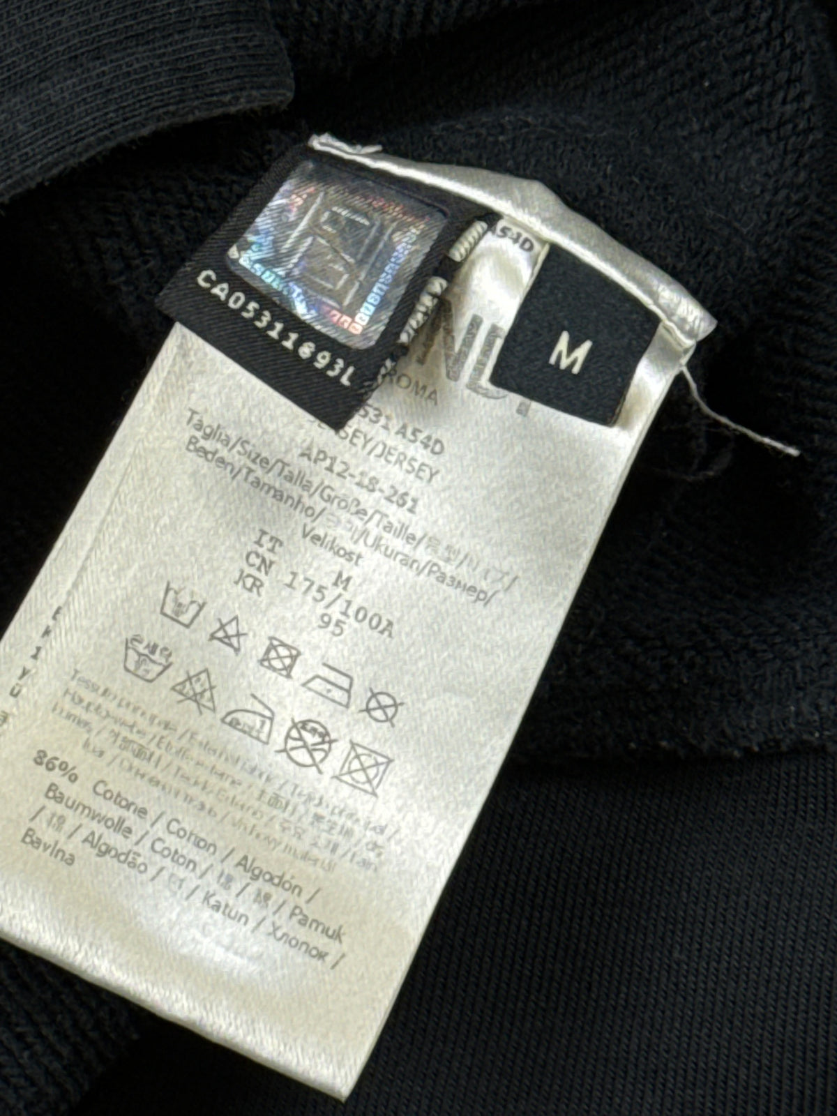 black Fendi sweater {M}