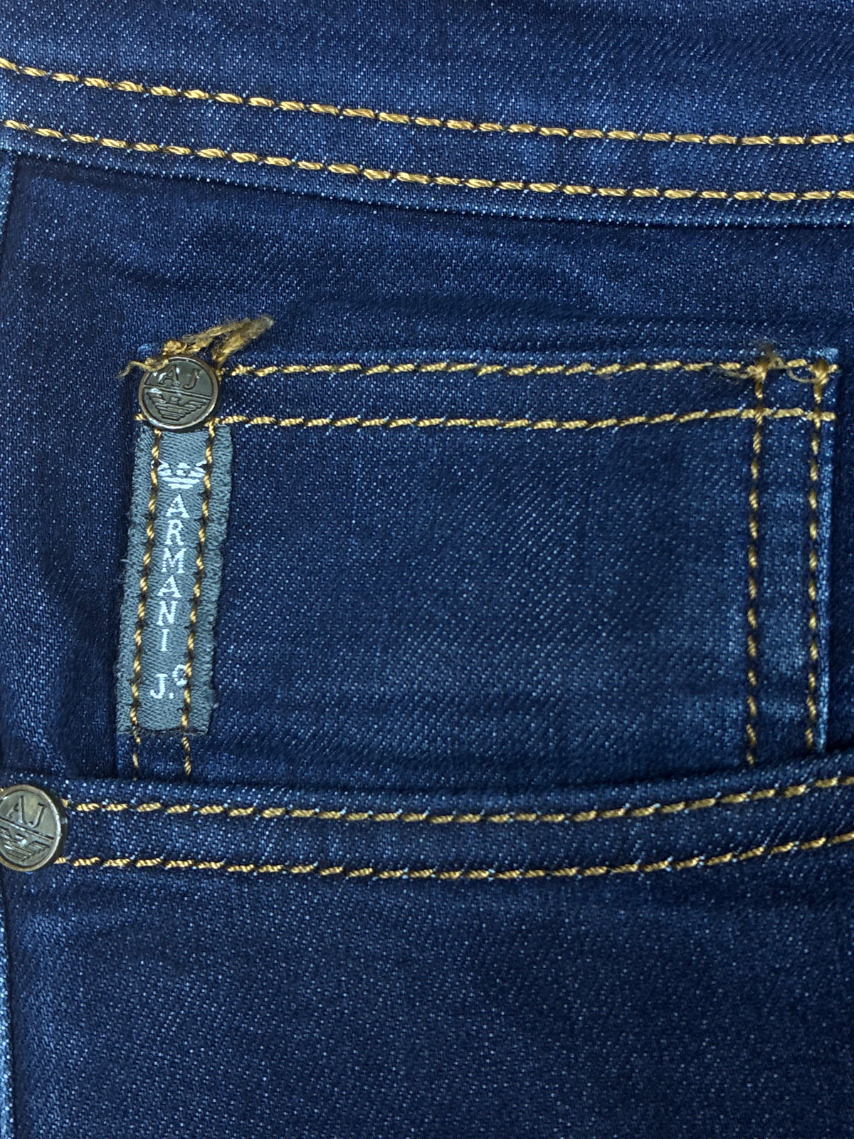 vintage Armani jeans {L}
