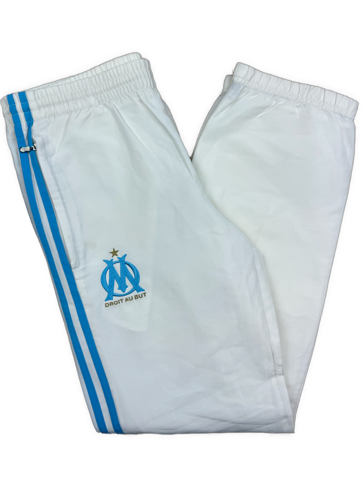 vintage Adidas Olympique Marseille trackpants {XS}