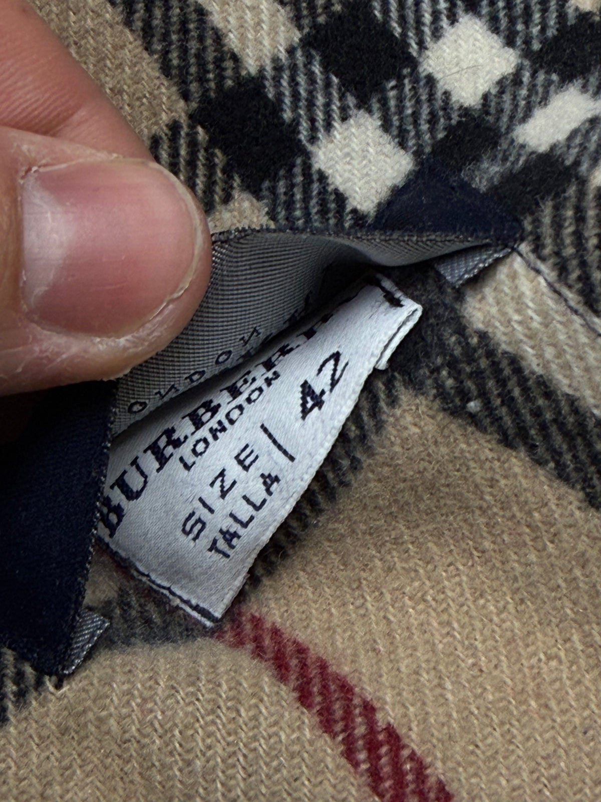 vintage Burberry coat {S}